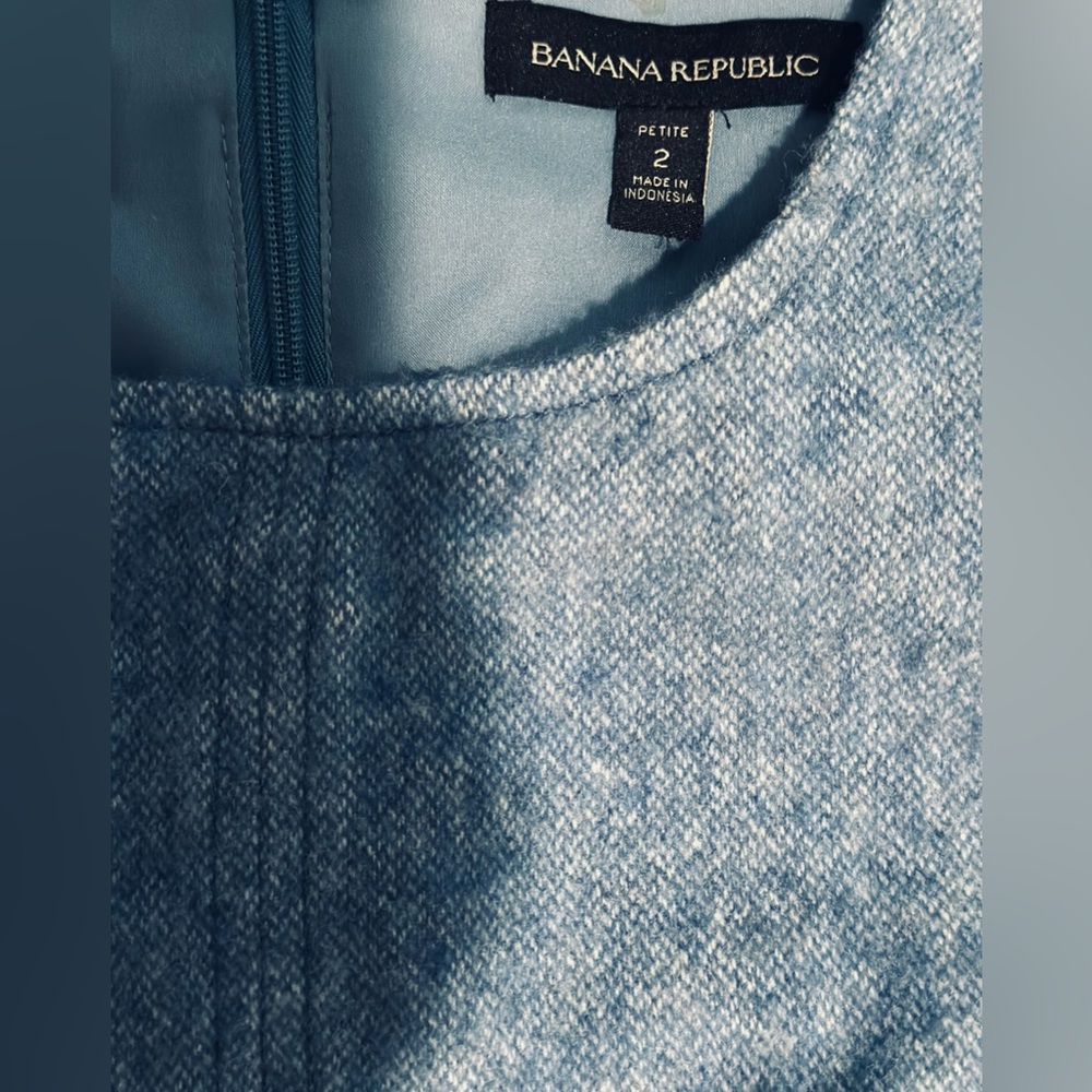 Banana Republic Blue Midi Dress